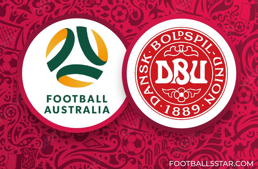 Australia Vs Denmark (Piala Dunia 2022)