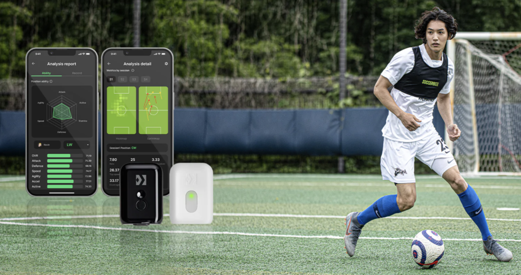 SOCCERBEE GPS solution provides amateur soccer players with reliable data-driven solutions to better their game