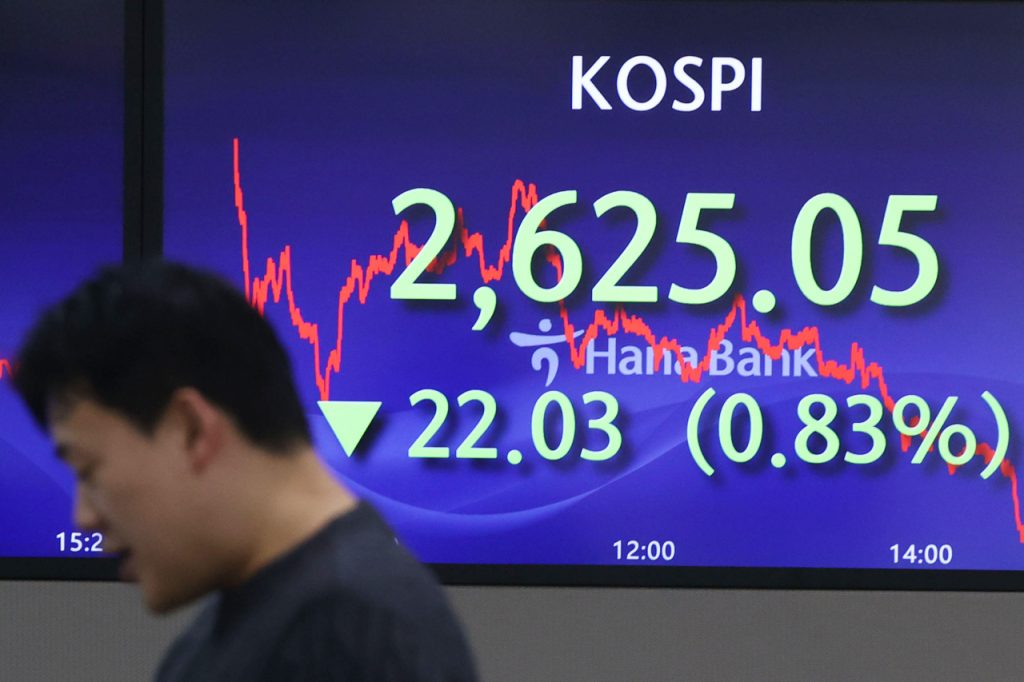 Seoul shares end lower ahead of US economic data