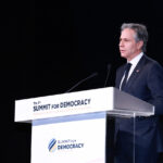 Blinken calls for technological progress based on ‘democratic values’