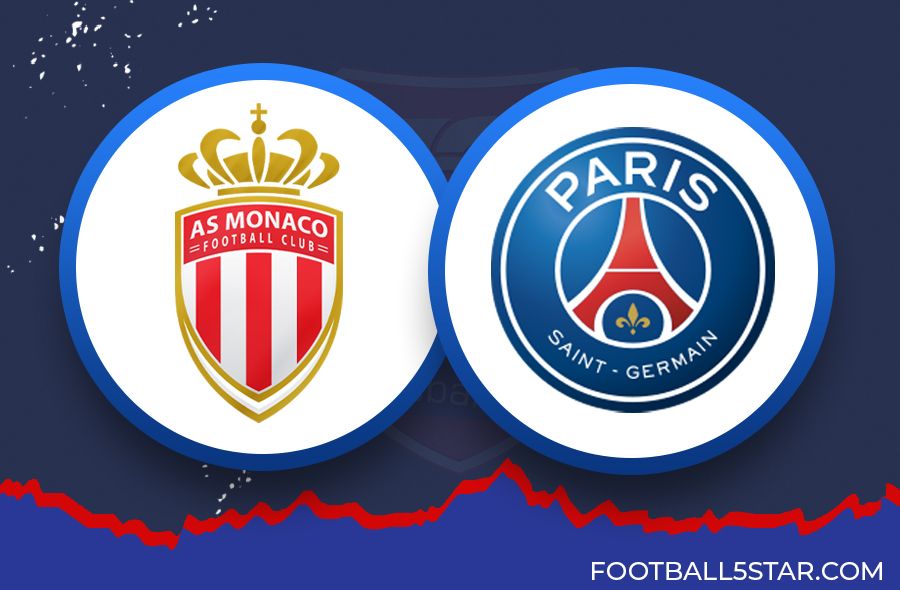 AS Monaco Vs Paris Saint-Germain (Ligue 1 2023-24)