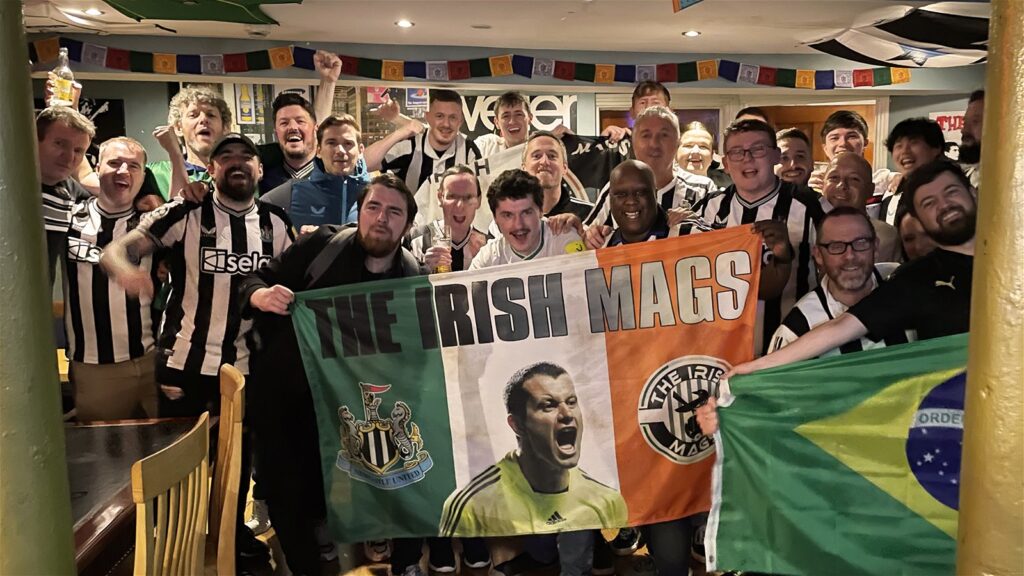 Newcastle United Supporters Clubs – Introducing The Irish Mags
