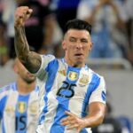 Lisandro Martinez reacts after scoring first international goal for Argentina in win vs. Ecuador – Man United News And Transfer News