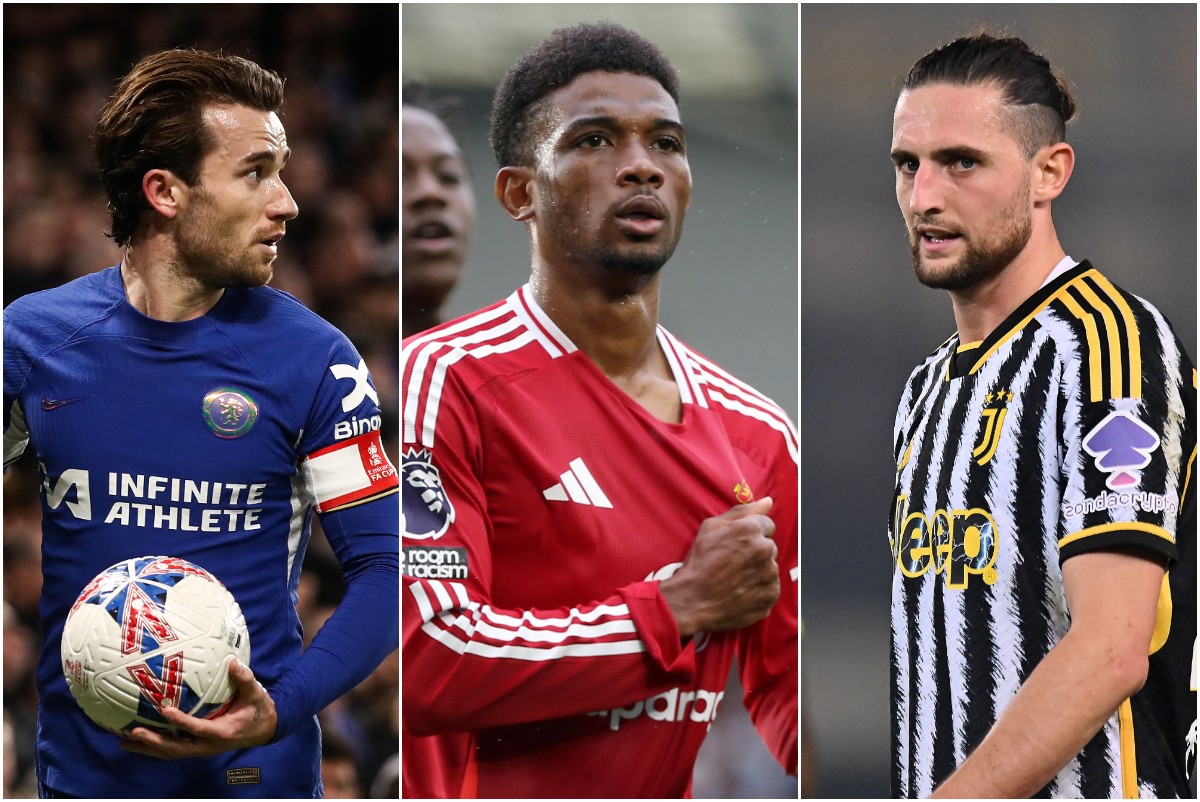 Rabiot, Gabriel, Amad, Kimmich, Chilwell