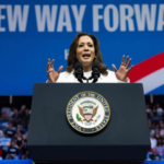 Harris calls Trump cemetery visit disrespectful, political stunt