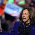 Kamala Harris says Trump’s comment on women ‘is offensive to everybody’