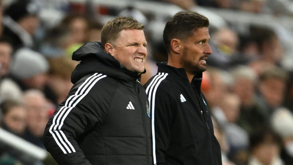 We were the dominant team at half-time – Eddie Howe