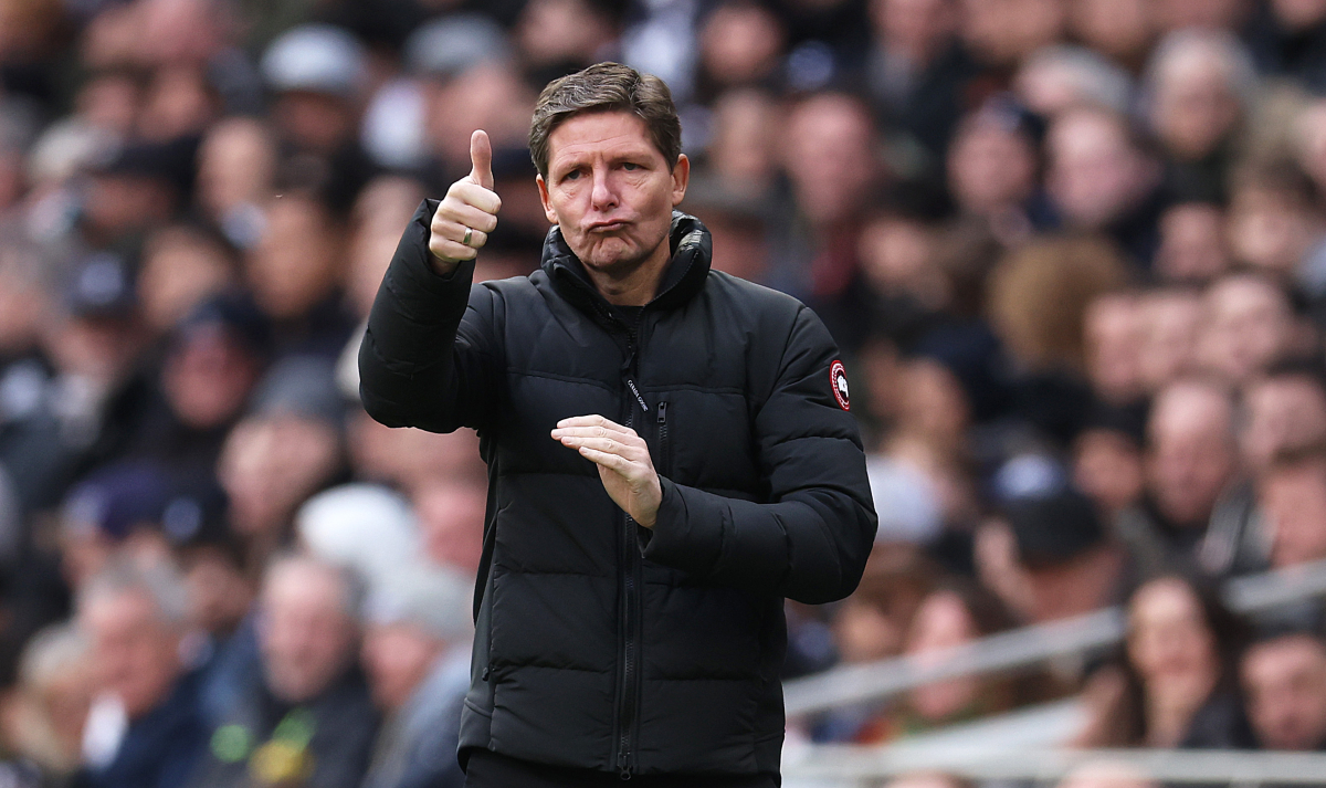 Oliver Glasner informs the press of January plans at Crystal Palace