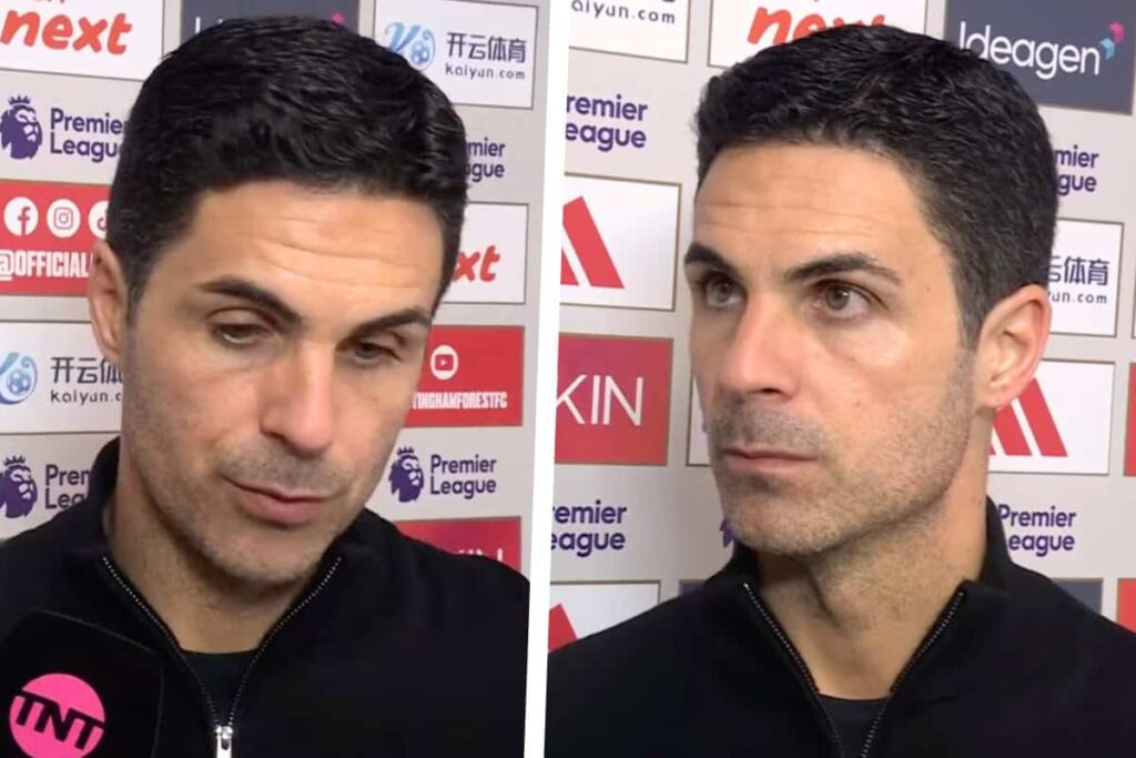 Mikel Arteta shows he’s rattled in awkward interview after Arsenal drop points – Liverpool FC