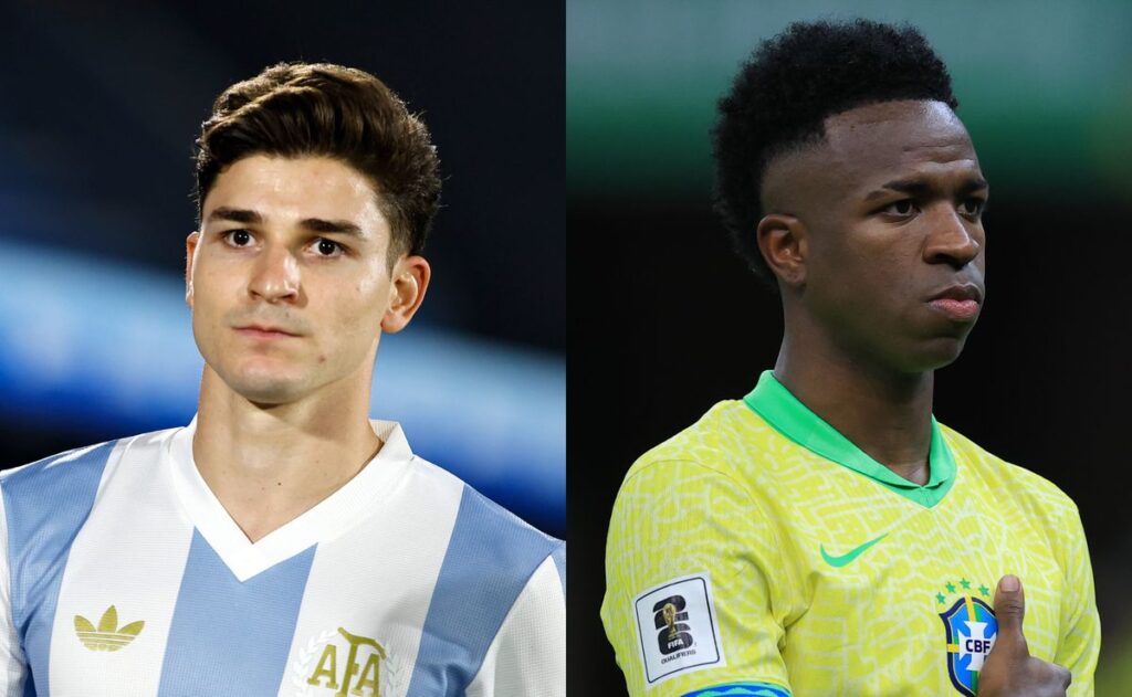 Without Messi and Neymar: How Argentina and Brazil will line up for World Cup 2026 qualifiers