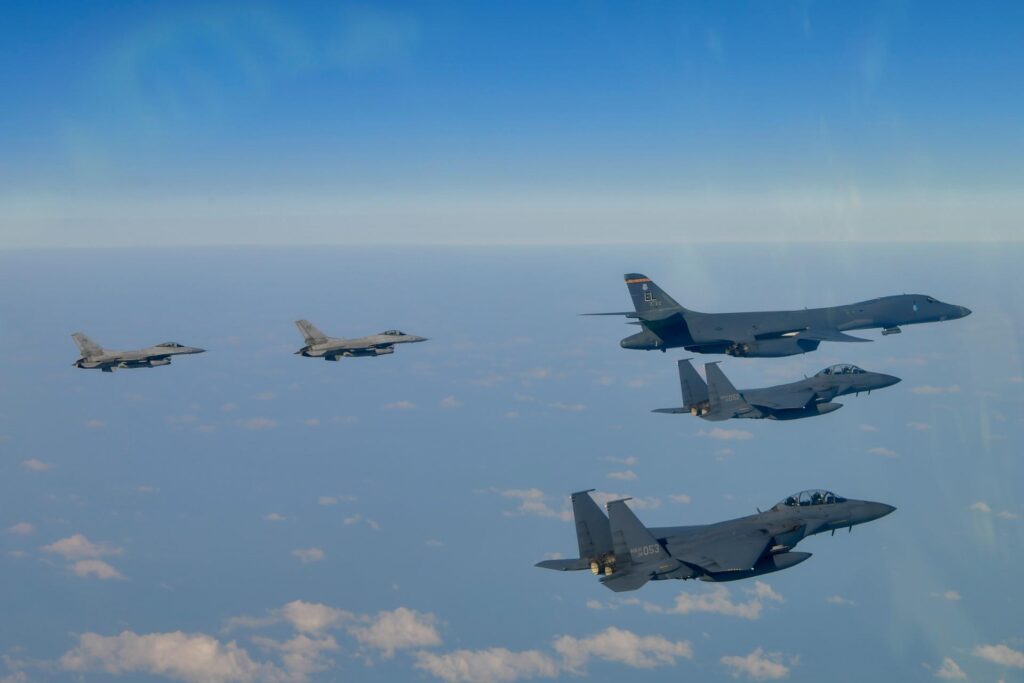 N. Korea denounces US for deploying B-1B strategic bombers to Japan