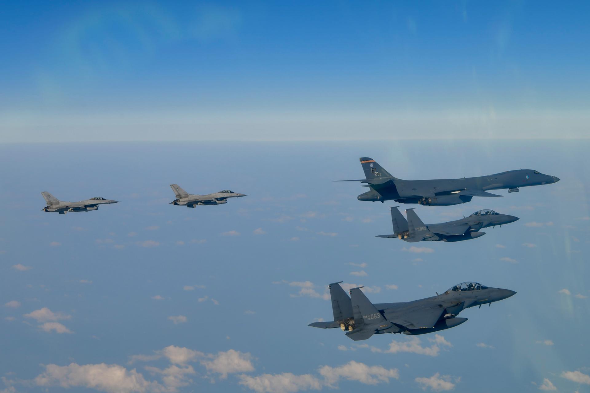 N. Korea denounces US for deploying B-1B strategic bombers to Japan