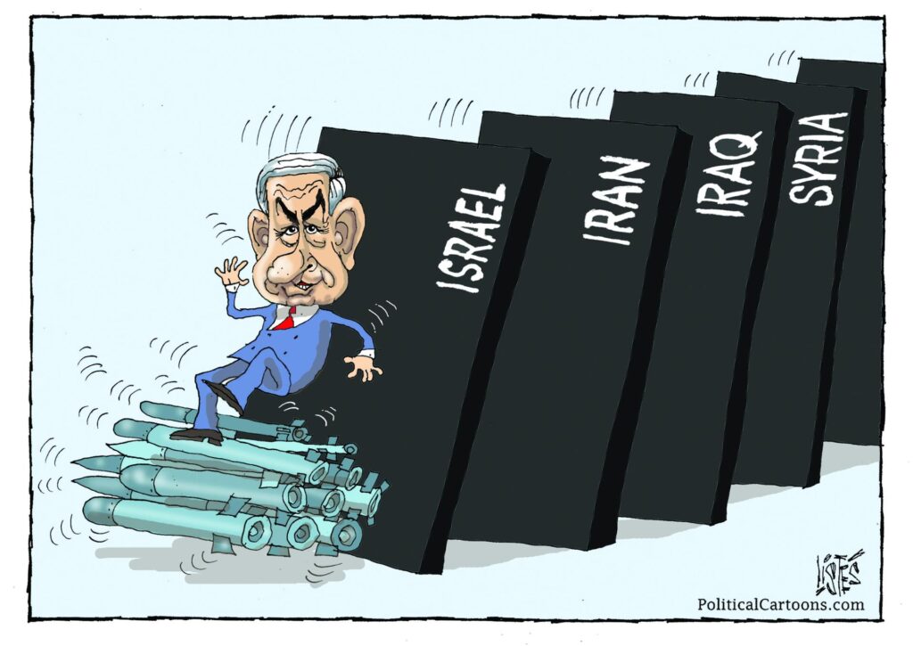 Netanyahu and domino effect