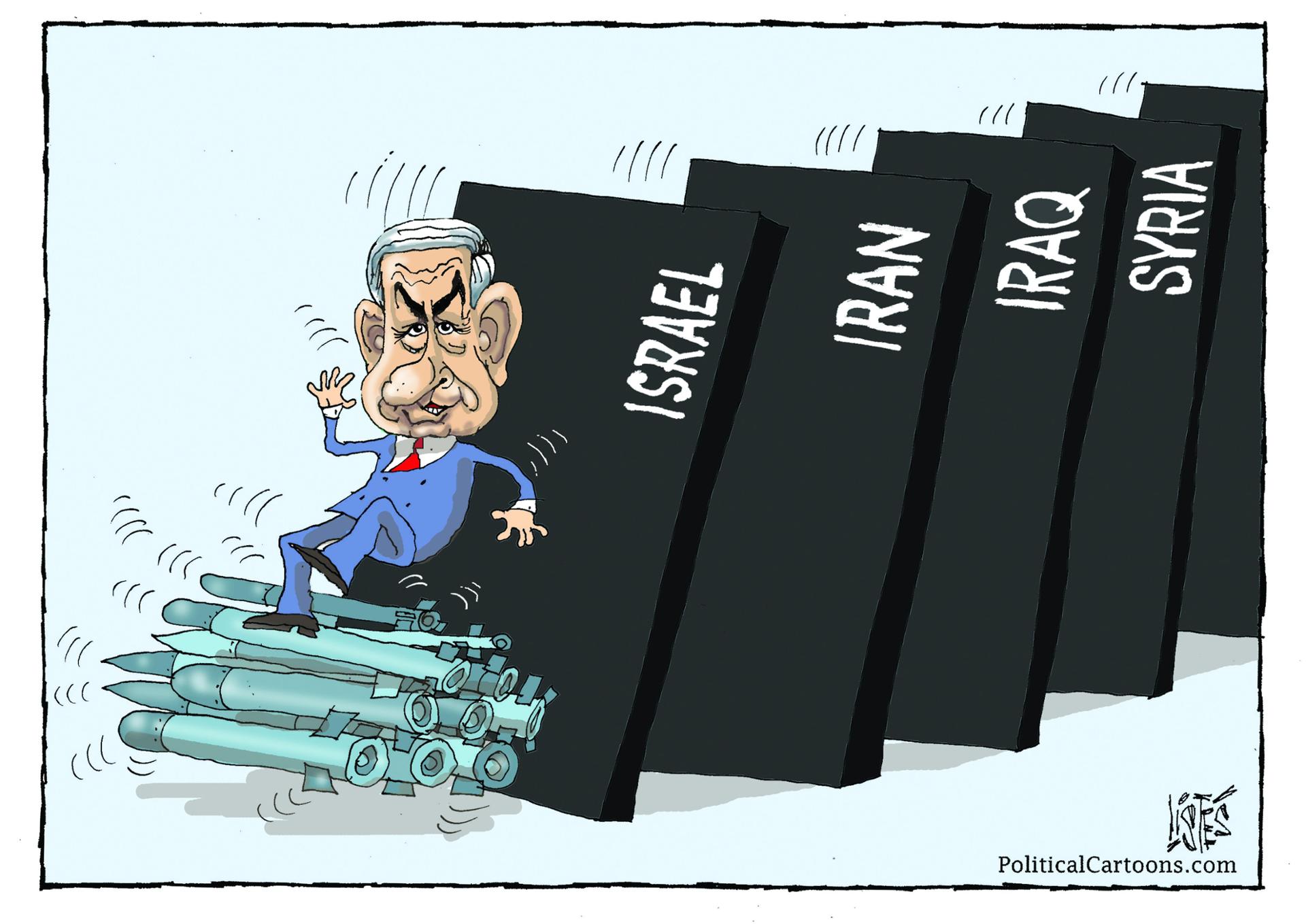 Netanyahu and domino effect