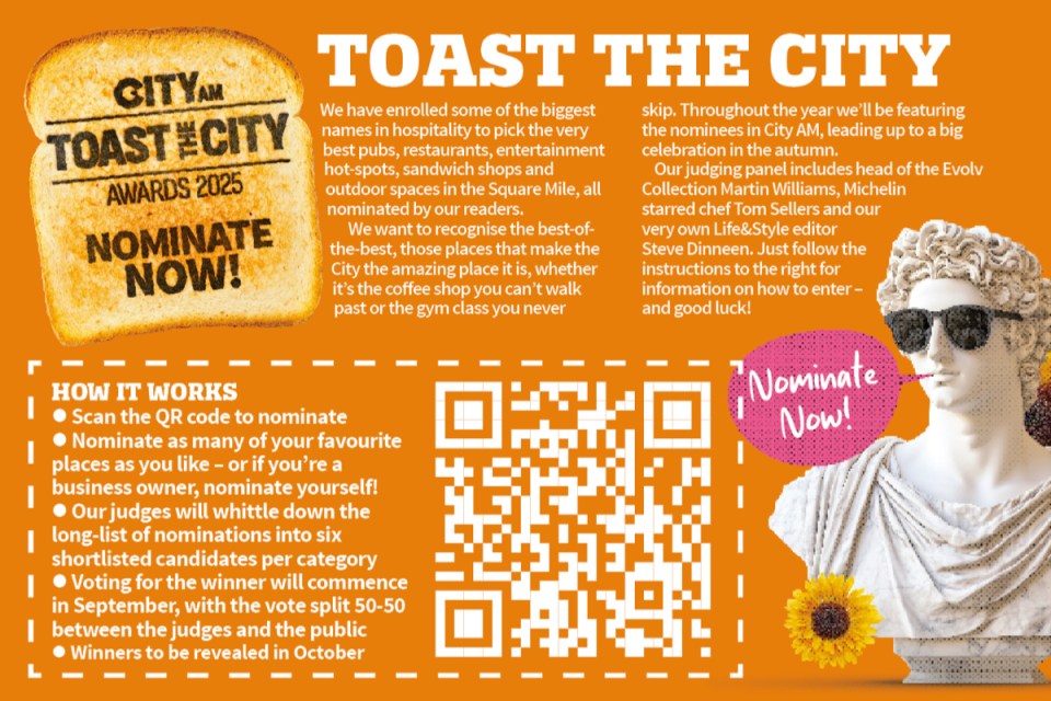 toast the city