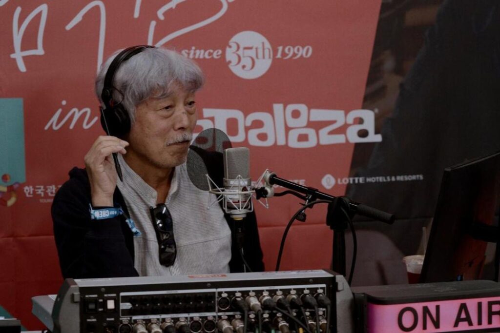 How Bae Chul-soo broadcasts iconic radio show from Lollapalooza Chicago