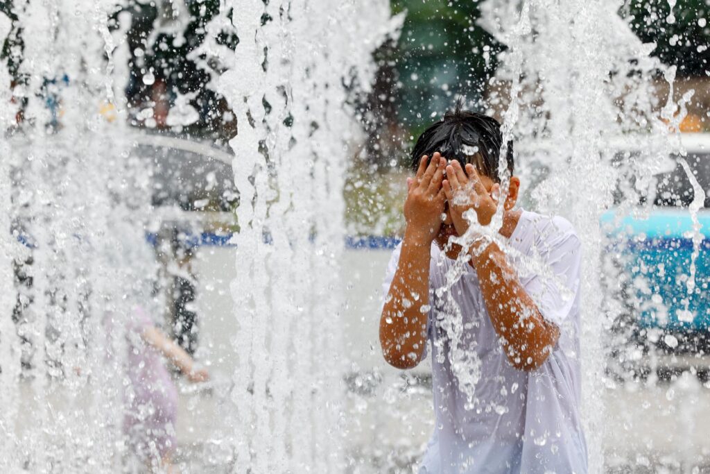Daily maximum power demand hits record high in July amid extreme heat wave