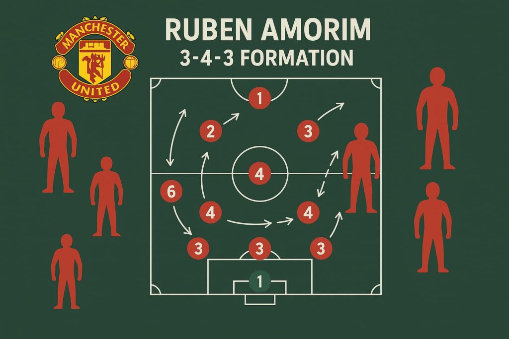 Amorim’s thrilling 3-4-2-1 formation for the 2025/26 season