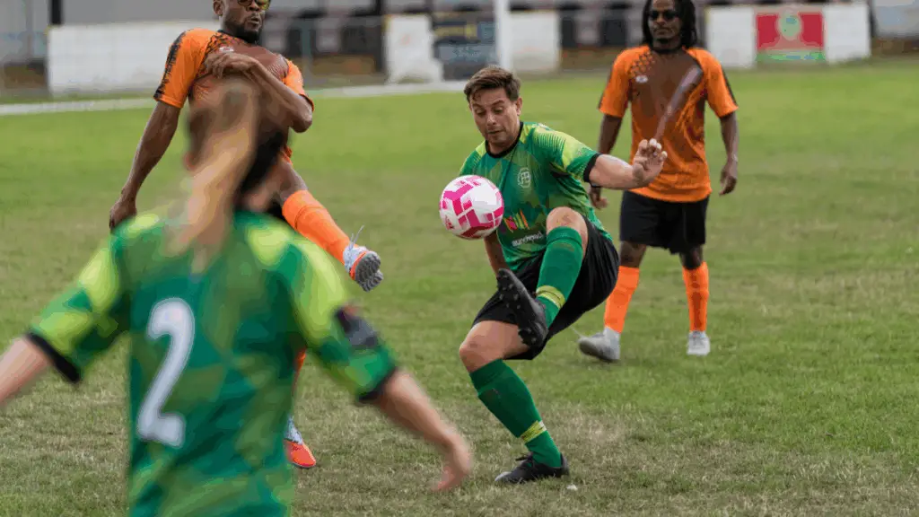 Football in Berkshire vs PwC Photo: Christian Preedy.