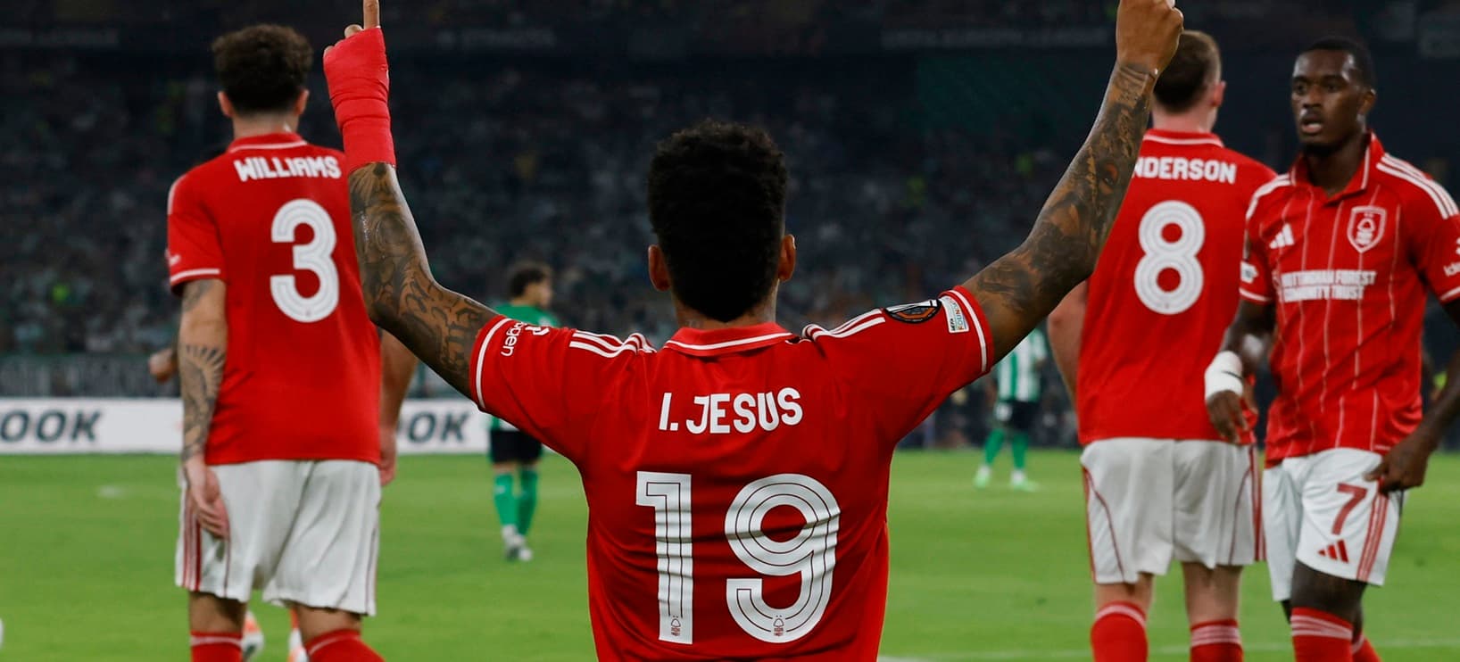 Milenkovic injury, no Murillo + Ange on Jesus v Wood