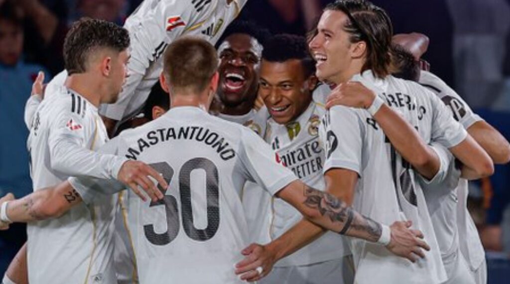 Vinicius, Mastantuono, Mbappe: Trio Maut Real Madrid Hancurkan Los Granotes 4-1