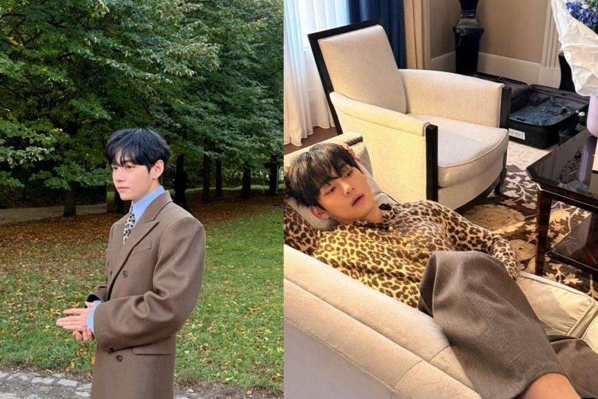 BTS’s V shows dual charms of innocence and decadence in new Paris photos