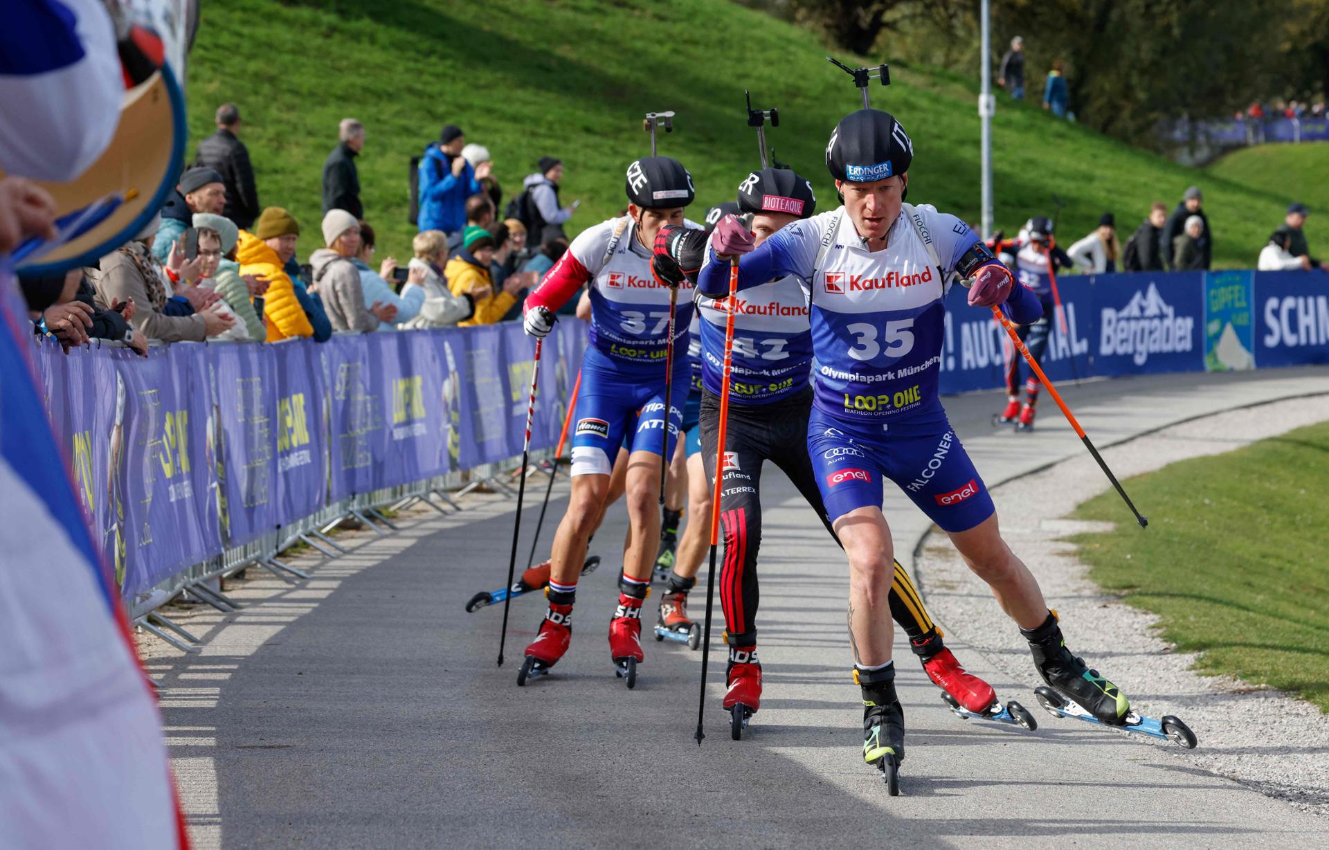 Athletes swap skis for skates in a glimpse of winter sport’s future