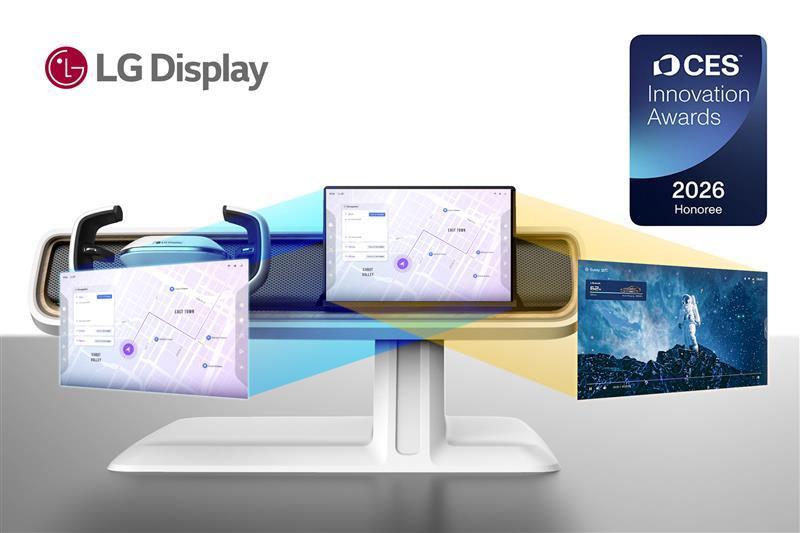 LG Display wins CES Innovation Awards with dual view display for car