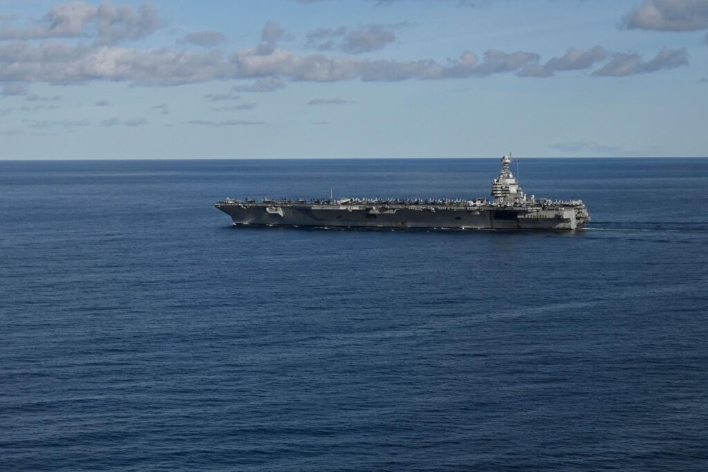 US aircraft carrier enters Mediterranean as Trump mulls Iran strikes