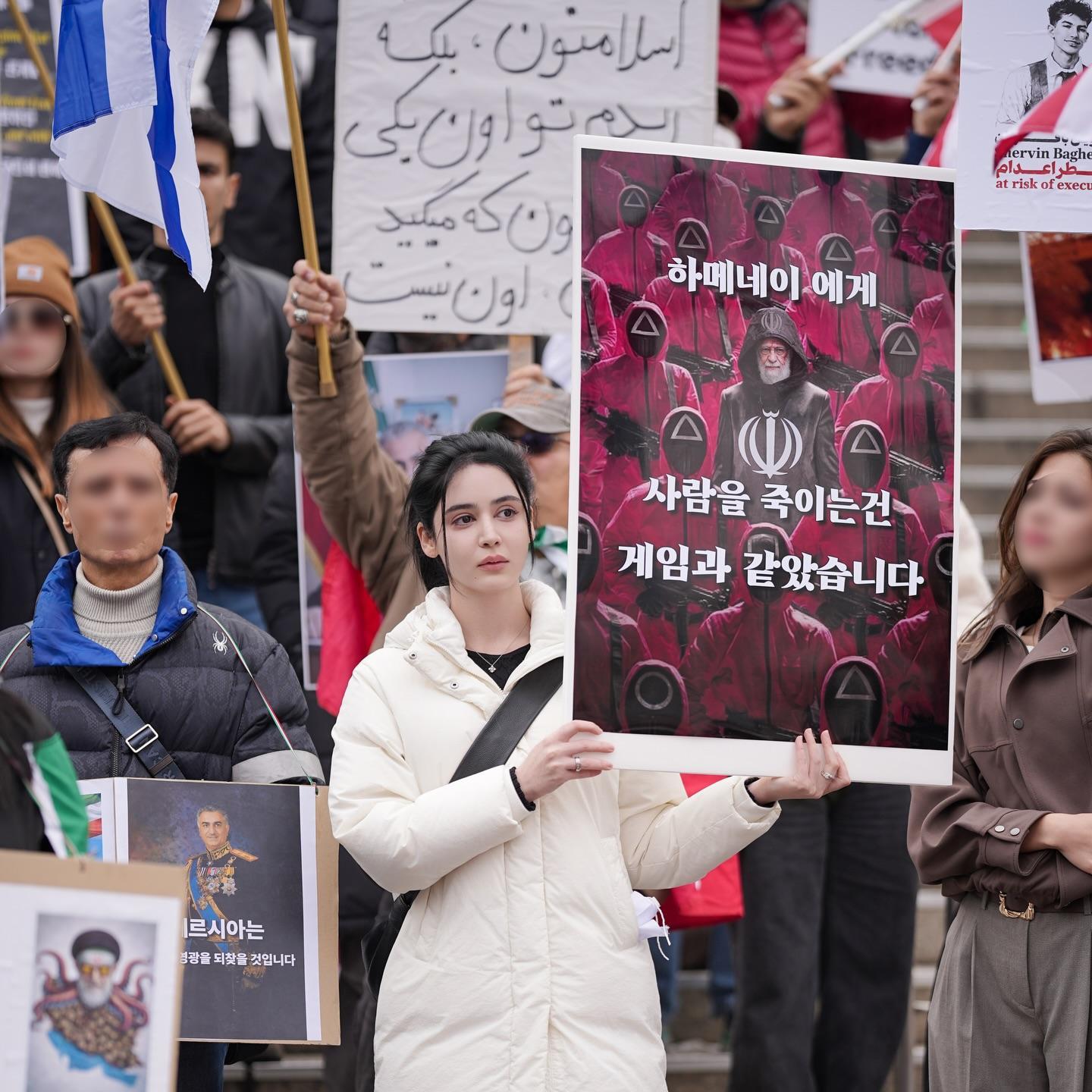 Iranian model in Korea explains why some Iranians seem happy about strikes on Tehran