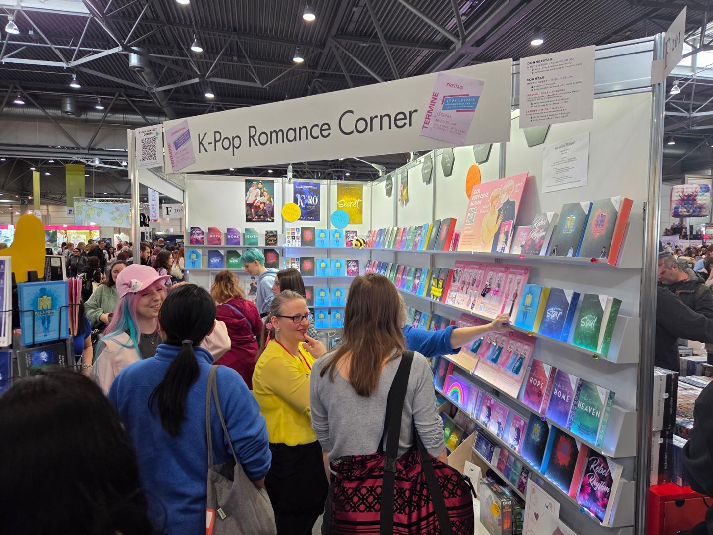 In Germany, European authors take on manga with K-pop romance novels